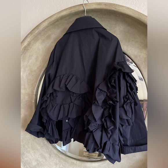 DIGS Ruffle Asymmetrical Jacket size M - Picture 6 of 7